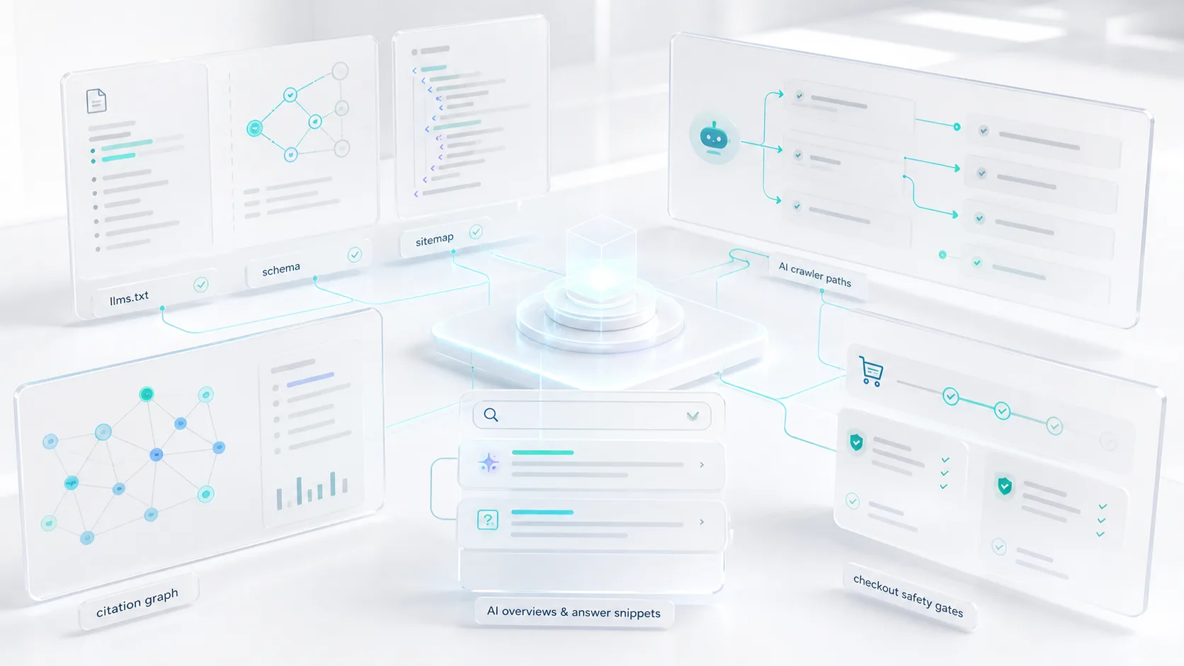 Knowledge GEO visual atlas for AI-readable commerce